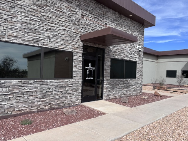 Dynamic Healthcare clinic exterior at 912 West 21st Street, Clovis, NM